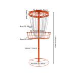 Portable 24 Chain Disc Golf Training Basket