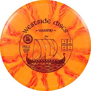 Westside Origio Burst Warship Disc Golf Midrange (Orange)