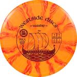 Westside Origio Burst Warship Disc Golf Midrange (Orange)