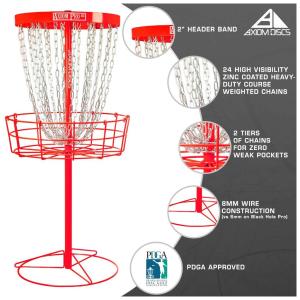 Axiom Pro HD Disc Golf Basket - Choose Color