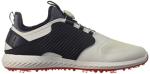 Puma Ignite Pwradapt Disc Golf Shoe, White/Silver/Peacoat