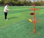 Portable Disc Golf Basket with Heavy Duty Chains