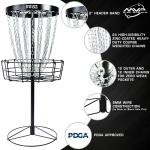 MVP Black Hole Pro HD Portable Disc Golf Basket