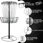 Black Hole 24-Chain Portable Disc Golf Basket
