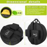 Portable Water-Resistant Padded Disc Golf Bag