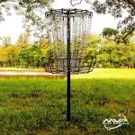 Black Hole Portable 24-Chain Disc Golf Basket