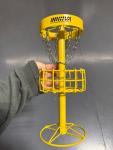 Innova Desktop Discatcher Mini Disc Golf Basket, Color Yellow