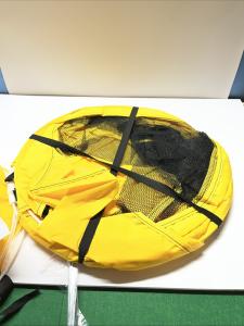 portable disc golf basket