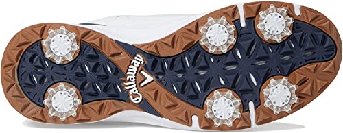 Callaway Women's Coronado v2 Golf Shoes, White/Navy, Size 7