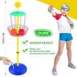42" Mini Disc Golf Basket with 10 Discs