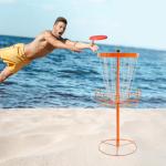 24 Chain Portable Disc Golf Basket for Training