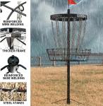 HIAARO PRO PDGA Disc Golf Basket with 24 Chains