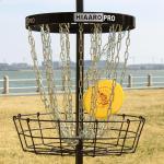 HIAARO PRO PDGA Disc Golf Basket with 24 Chains