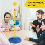 Mini Disc Golf Basket Set with 10 Discs