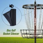 Adjustable Portable Disc Golf Basket with 24/12 Chains