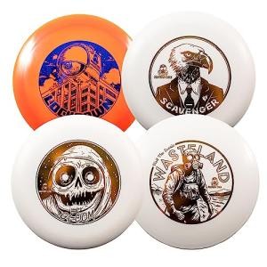DOOMSDAY DISCS Rookie Disc Golf Set: Putter, 2 Midrange Discs, Premium Driver