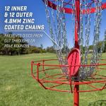 GoSports Portable 24 Chain Disc Golf Basket