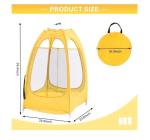 ROYALAY Foldable Portable Disc Golf Basket Set