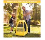 ROYALAY Foldable Portable Disc Golf Basket Set
