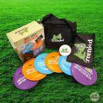 Complete Disc Golf Set: 6 Discs, Bag, Accessories