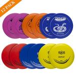 12 PCS GOOSO Beginner Disc Golf Set with Bag
