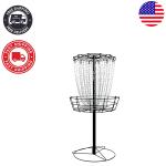 Black Hole Portable Disc Golf Basket with 24 Chains