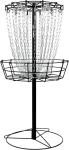Black Hole Portable Disc Golf Basket with 24 Chains