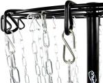 Black Hole Portable Disc Golf Basket with 24 Chains
