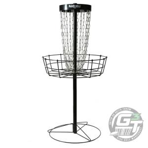 MVP Black Hole 12-Chain Disc Golf Basket