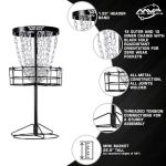 Portable Mini Disc Golf Basket - 24 Chains