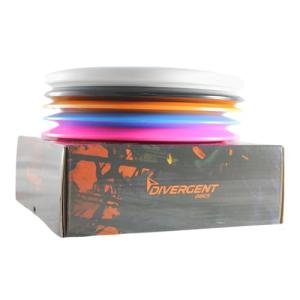 Divergent Discs 5 Disc Variety Set, Putter Midrange Drivers