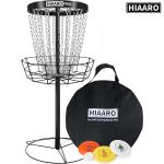 HIAARO PRO Disc Golf Basket with 24 Chains