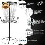 Portable 24-Chain Disc Golf Basket Target