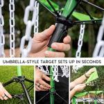 Portable Disc Golf Basket with Starter Chain