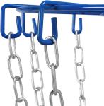 Portable Disc Golf Practice Basket with 12/24 Chains