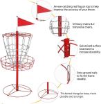 Yaheetech Portable Disc Golf Practice Basket Set
