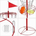 Yaheetech Portable Disc Golf Practice Basket Set