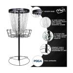 MVP Disc Sports Black Hole Pro Portable Basket