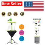 Franklin Portable Disc Golf Basket Set with Discs