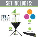 Franklin Portable Disc Golf Basket Set with Discs