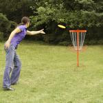 24 Chain Portable Disc Golf Training Basket Set