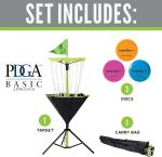 Portable Disc Golf Basket with Chains Included