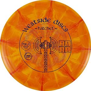 Westside Discs Origio Burst Hatchet Fairway Driver - Orange