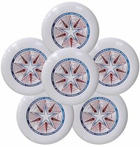 6 Pack of White Discraft Ultra-Star 175g Discs