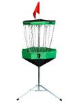 DGA Mach Lite Green Portable Disc Golf Basket