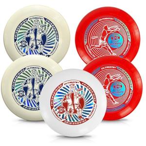5 Pack of 175g WHAM-O Disc Golf Discs