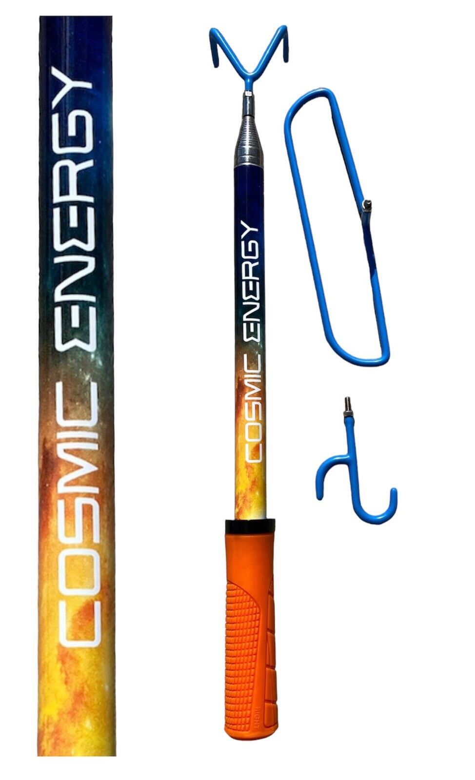 Stainless Steel 16ft Telescoping Disc Golf Retriever Pole