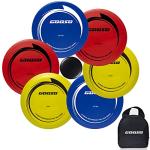 6-Pack Disc Golf Set with Bag: Driver, Mid-Range, Putter