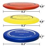 6-Pack Disc Golf Set with Bag: Driver, Mid-Range, Putter