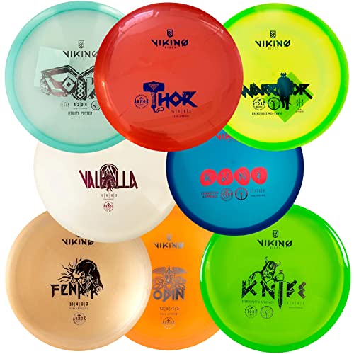 Viking Discs Competition Set - 8 PDGA Approved Discs